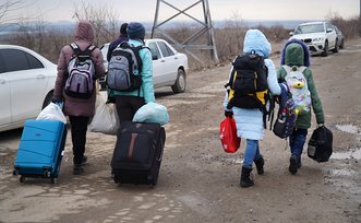Moldova - refugees fleeing the military offensive in Ukraine