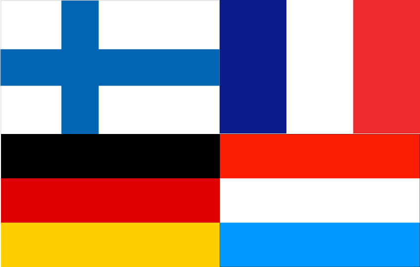 Four Member States (Finland, France, Germany, Luxembourg)
