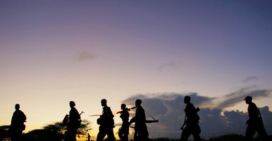 Troops advance during anti-Shabaab operation in Somalia. UN Photo/Stuart Price