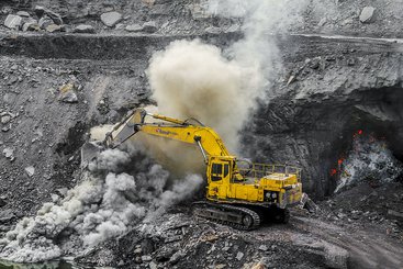 Jharia coal mine