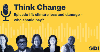 Think Change podcast: climate loss and damage – who should pay?