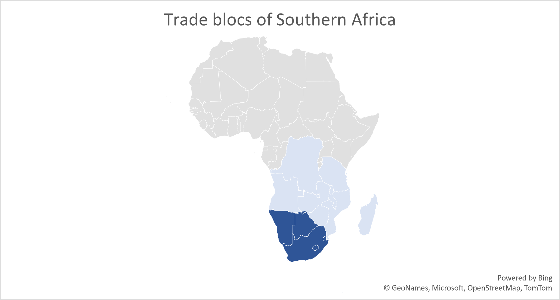 Trade blocs of Southern Africa