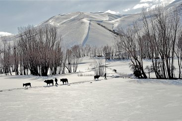 Winters in central Afghanistan can be brutally cold with temperatures as low as -20c