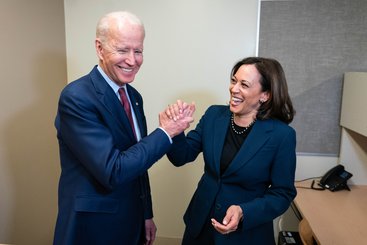 Joe Biden and Kamala Harris 