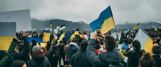 Ukraine march, Vancouver