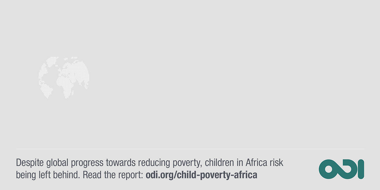 ODI infographic for the Child poverty, inequality and demography report