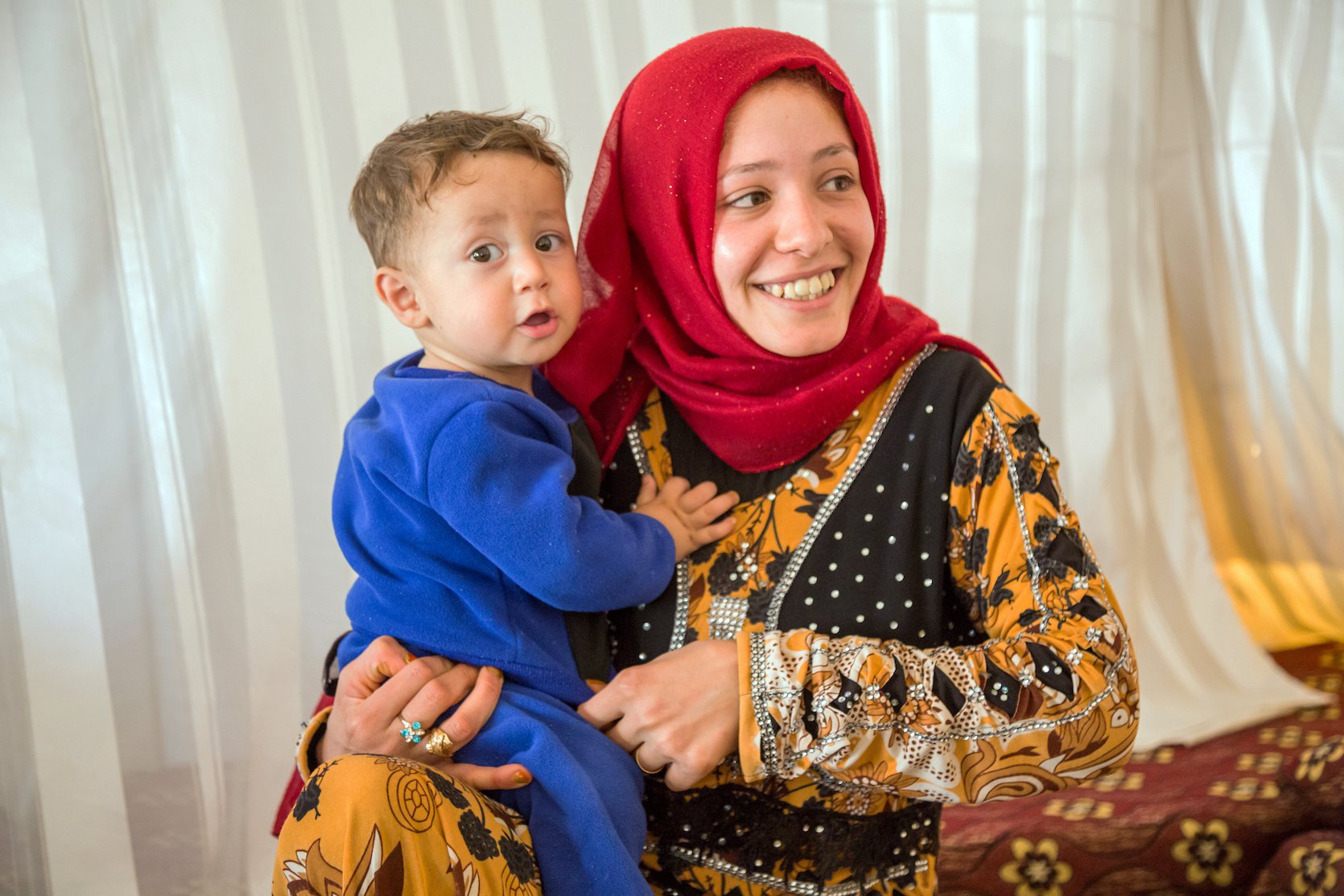 Adolescent girl in Jordan