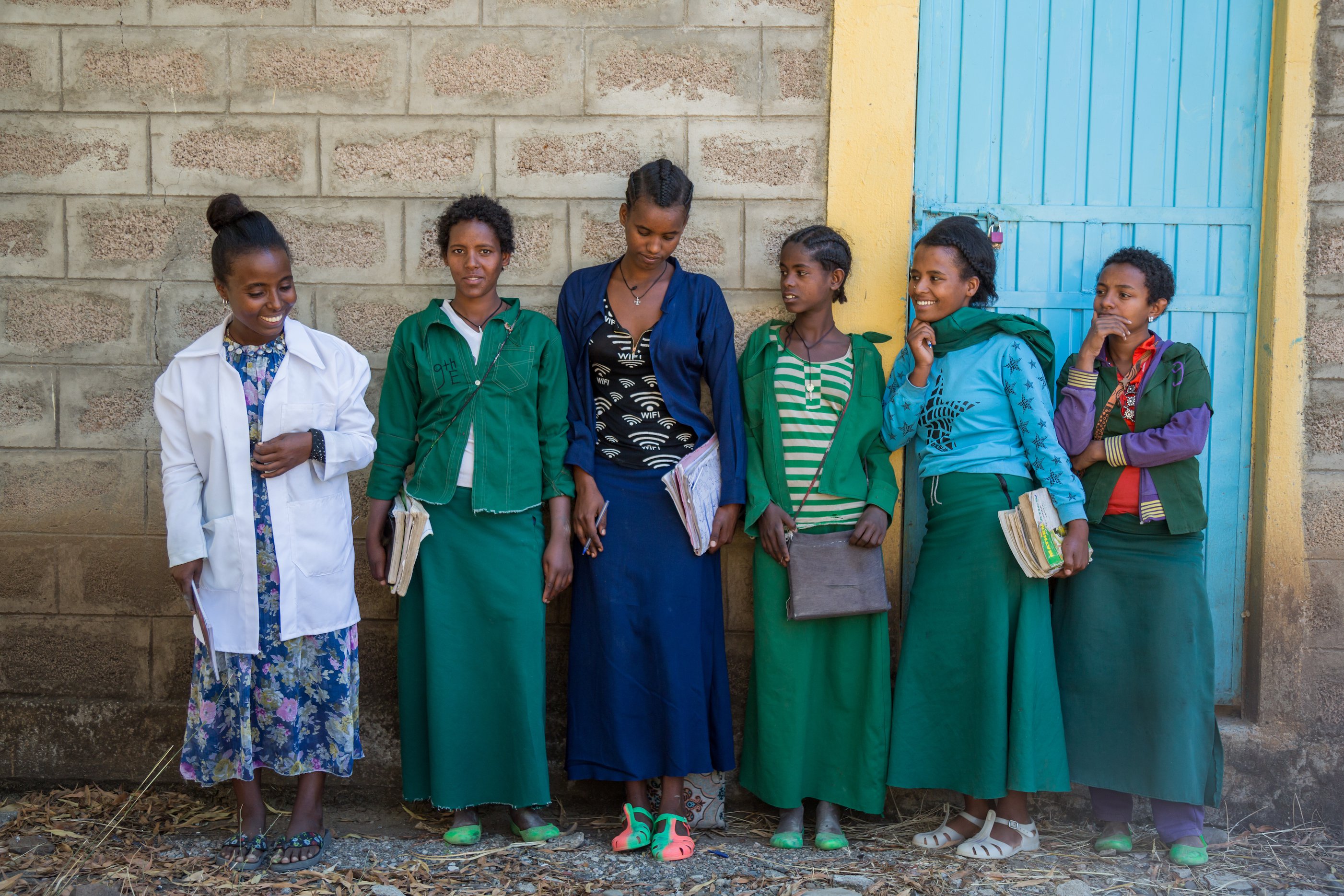Secondary school girls’ club in Amhara region, Ethiopia