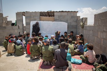 Al-Mustaqbel school building in Sana’a, Yemen