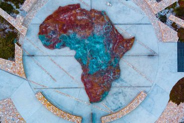 Image of African continent. Etienne Swanepoel