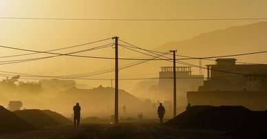 Morning in Kabul, Afghanistan