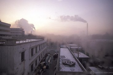 Smokestacks over China